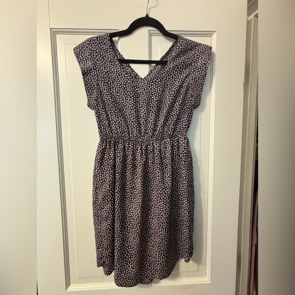 Navy blue dress